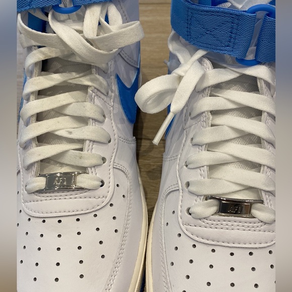 Nike Air Force 1 “university blue” High OG QS, women’s 10.5, NWT - Picture 12 of 13